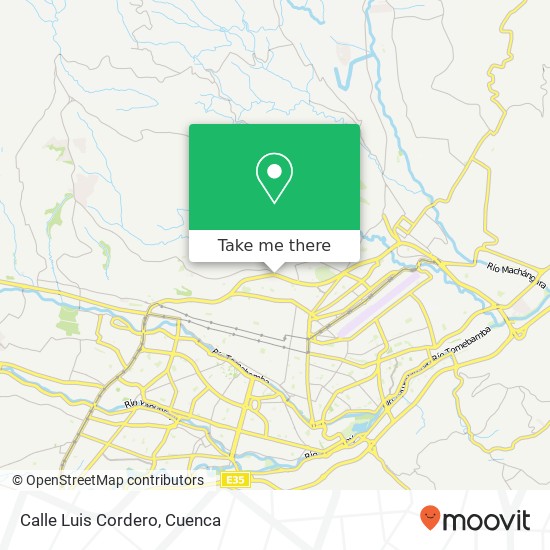 Calle Luis Cordero map