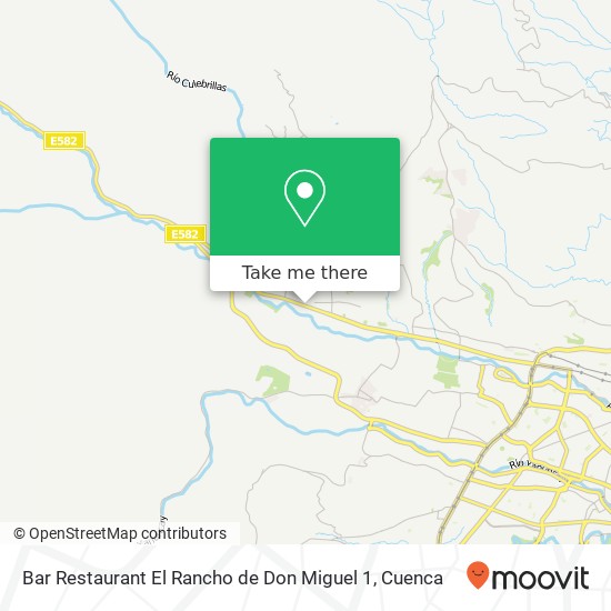 Bar Restaurant El Rancho de Don Miguel 1 map