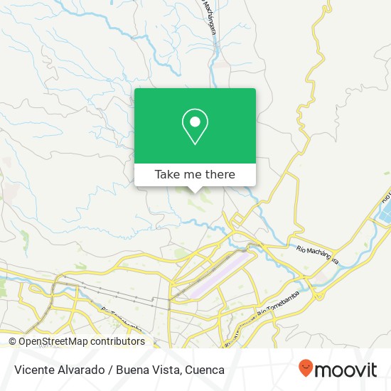 Vicente Alvarado / Buena Vista map