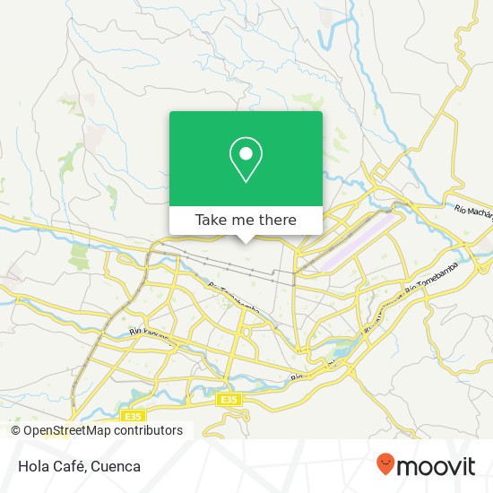 Mapa de Hola Café