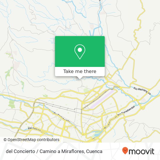 del Concierto / Camino a Miraflores map