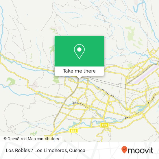 Los Robles / Los Limoneros map