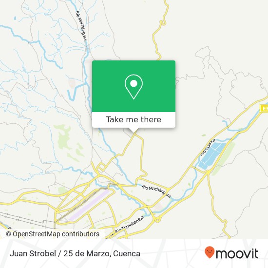 Juan Strobel / 25 de Marzo map
