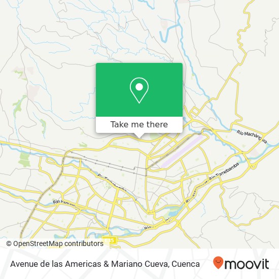 Avenue de las Americas & Mariano Cueva map