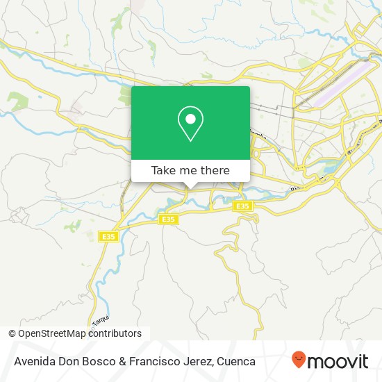 Avenida Don Bosco & Francisco Jerez map