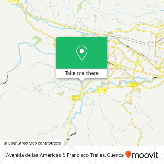 Avenida de las Americas & Francisco Trelles map