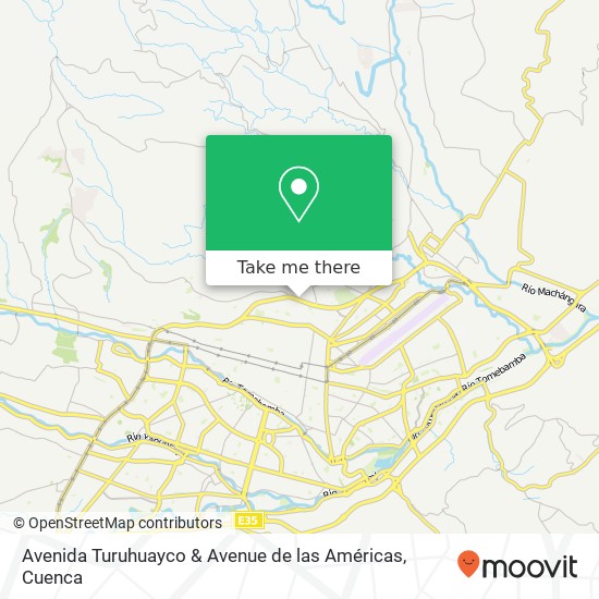 Avenida Turuhuayco & Avenue de las Américas map