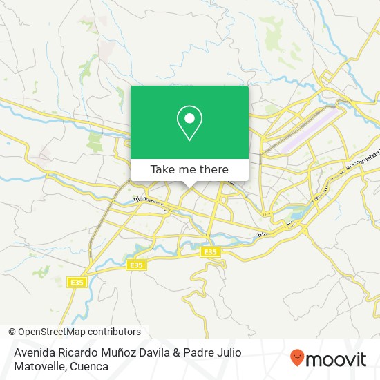 Avenida Ricardo Muñoz Davila & Padre Julio Matovelle map