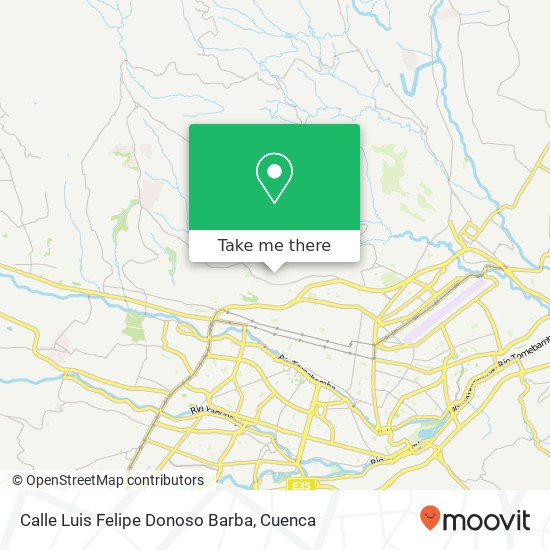 Calle Luis Felipe Donoso Barba map