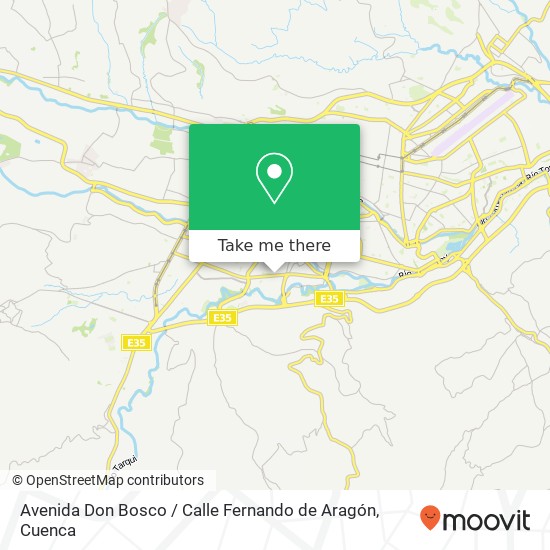 Avenida Don Bosco / Calle Fernando de Aragón map