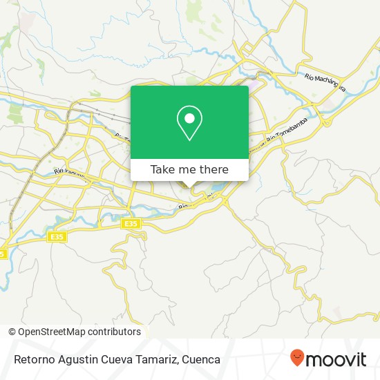 Retorno Agustin Cueva Tamariz map