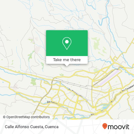 Calle Alfonso Cuesta map