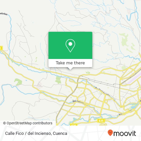 Calle Fico / del Incienso map