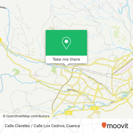 Mapa de Calle Claveles / Calle Los Cedros