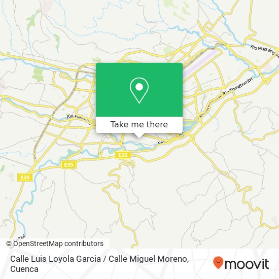 Calle Luis Loyola Garcia / Calle Miguel Moreno map