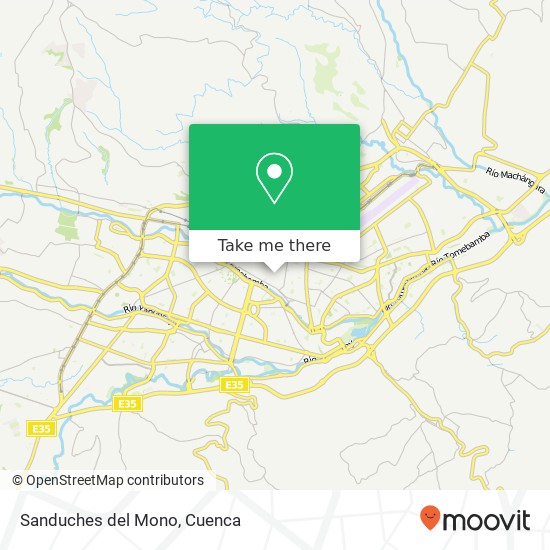 Sanduches del Mono map