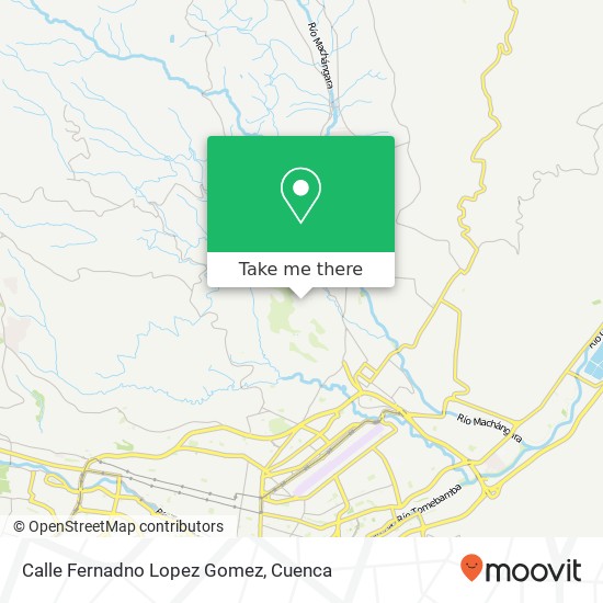 Calle Fernadno Lopez Gomez map