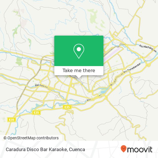 Caradura Disco Bar Karaoke map