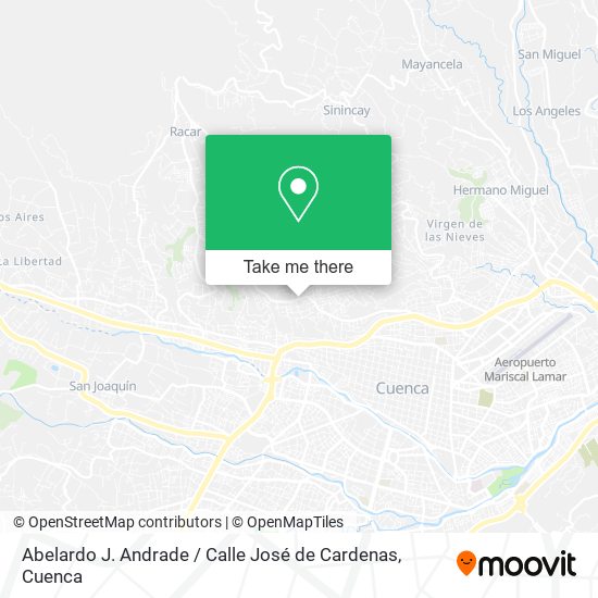 Abelardo J. Andrade / Calle José de Cardenas map