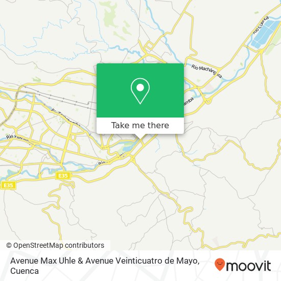 Avenue Max Uhle & Avenue Veinticuatro de Mayo map
