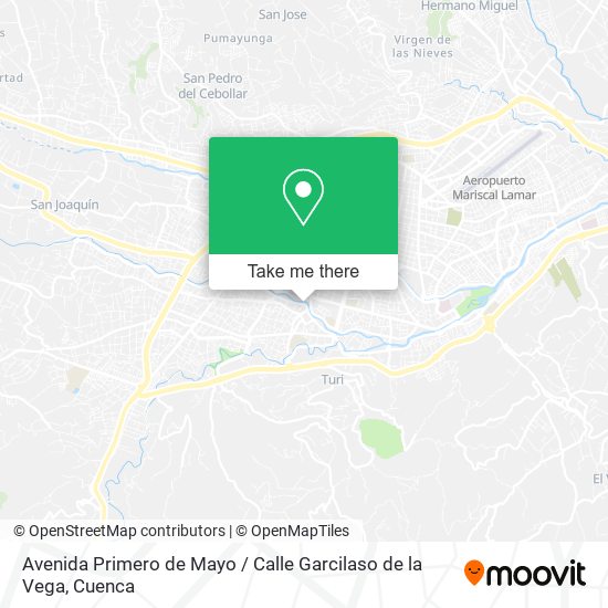 Mapa de Avenida Primero de Mayo / Calle Garcilaso de la Vega