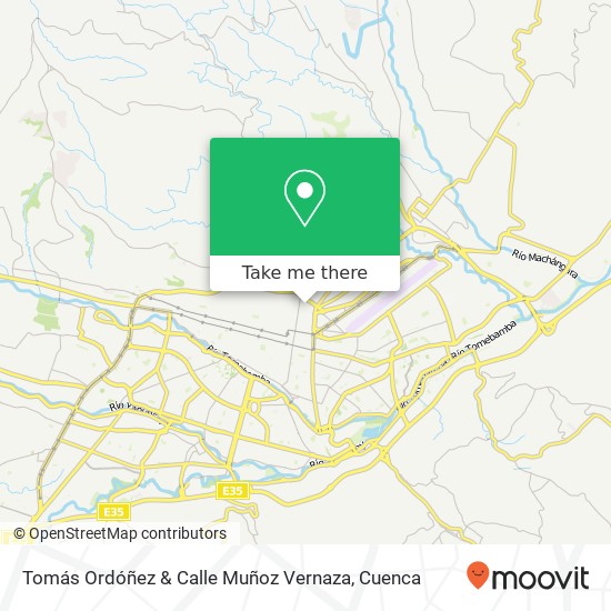 Tomás Ordóñez & Calle Muñoz Vernaza map