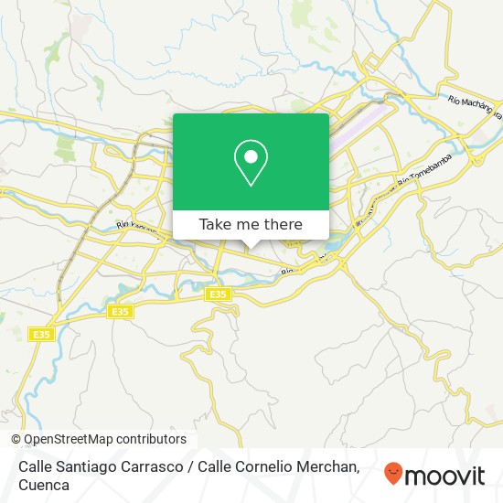 Calle Santiago Carrasco / Calle Cornelio Merchan map