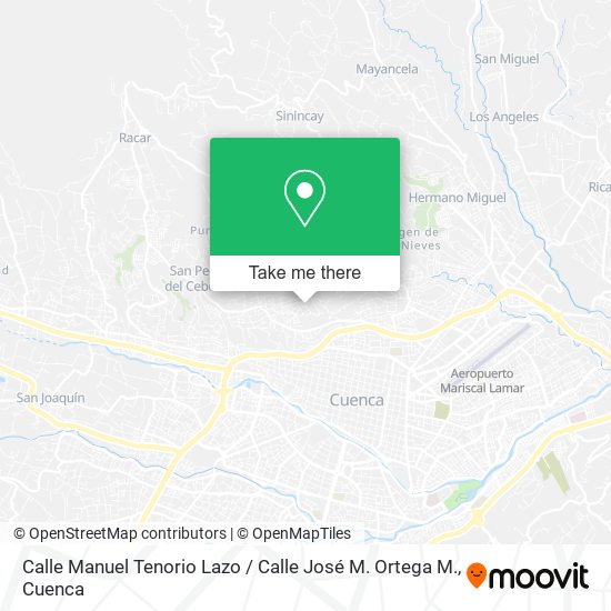 Calle Manuel Tenorio Lazo / Calle José M. Ortega M. map
