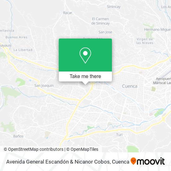 Avenida General Escandón & Nicanor Cobos map