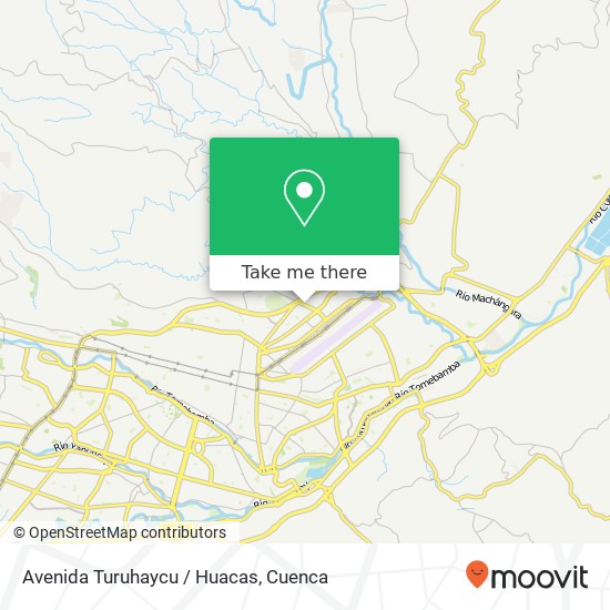 Avenida Turuhaycu / Huacas map