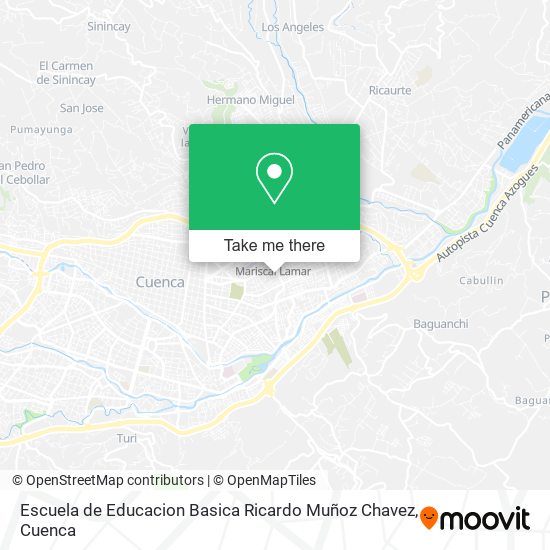 Escuela de Educacion Basica Ricardo Muñoz Chavez map