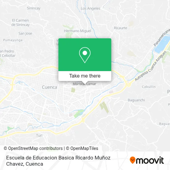 Escuela de Educacion Basica Ricardo Muñoz Chavez map