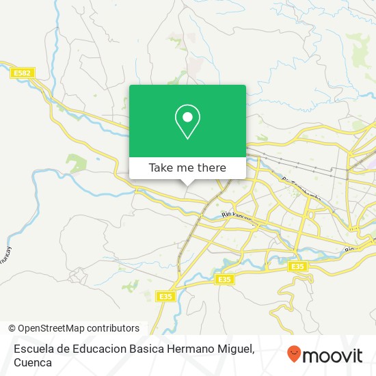 Mapa de Escuela de Educacion Basica Hermano Miguel