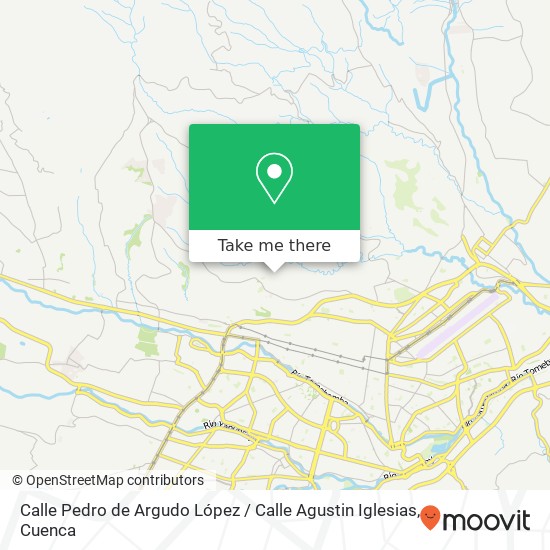 Mapa de Calle Pedro de Argudo López / Calle Agustin Iglesias