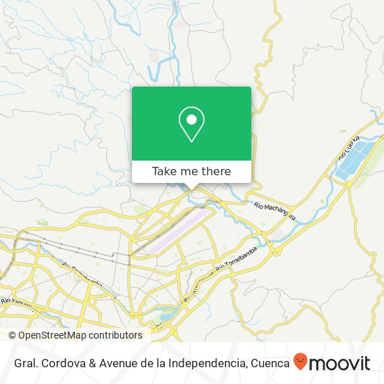 Gral. Cordova & Avenue de la Independencia map
