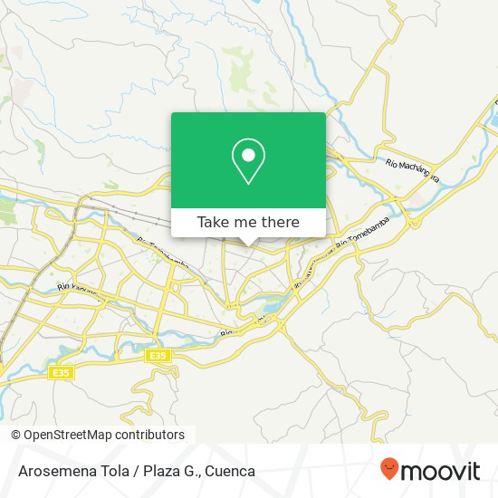 Arosemena Tola / Plaza G. map