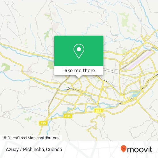 Azuay / Pichincha map