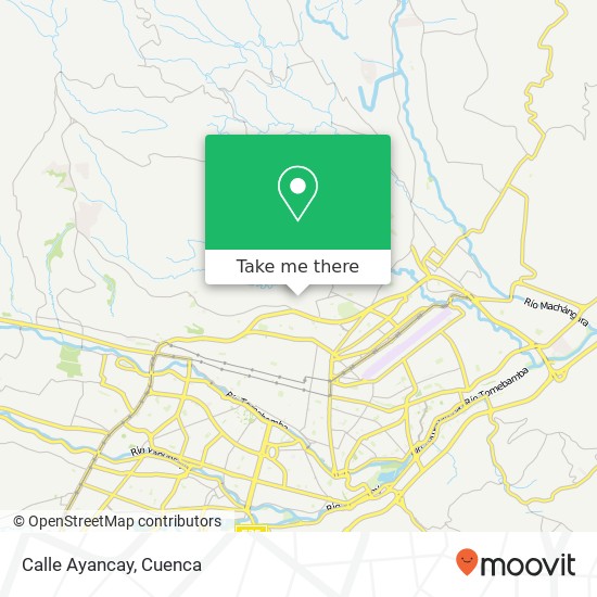 Calle Ayancay map