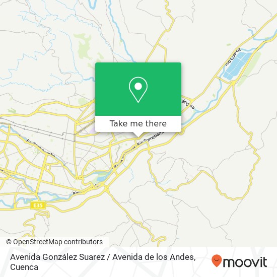 Avenida González Suarez / Avenida de los Andes map