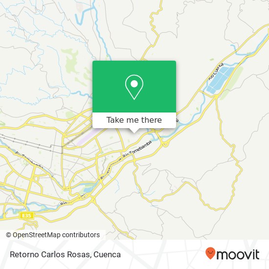 Retorno Carlos Rosas map