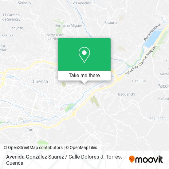 Avenida González Suarez / Calle Dolores J. Torres map