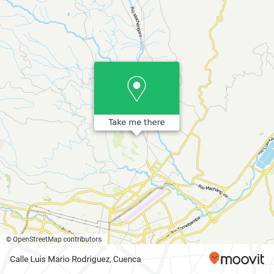 Mapa de Calle Luis Mario Rodriguez