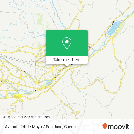 Avenida 24 de Mayo / San Juan map