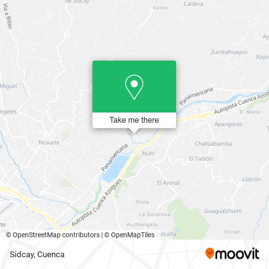 Sidcay map