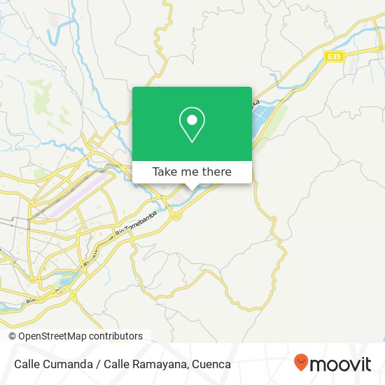 Mapa de Calle Cumanda / Calle Ramayana