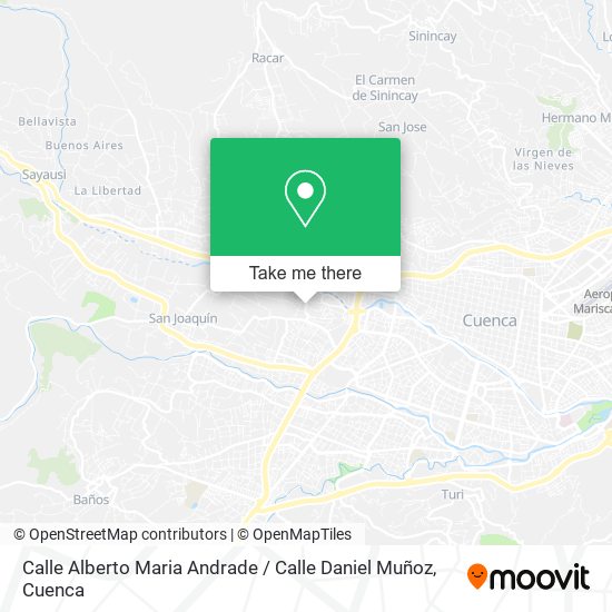 Calle Alberto Maria Andrade / Calle Daniel Muñoz map