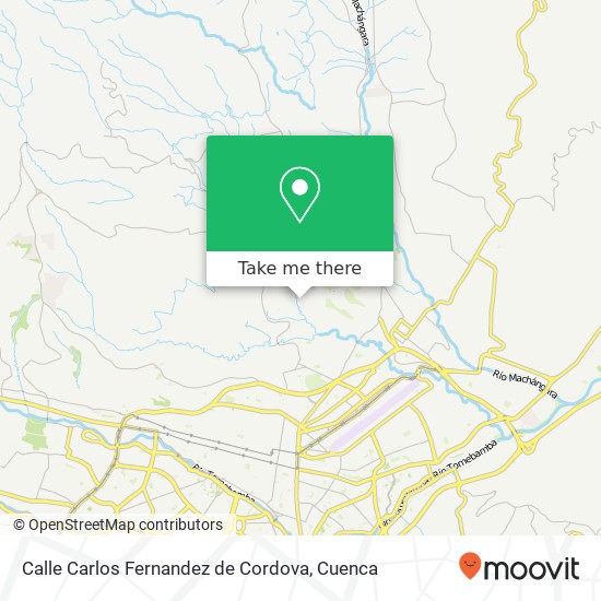 Calle Carlos Fernandez de Cordova map