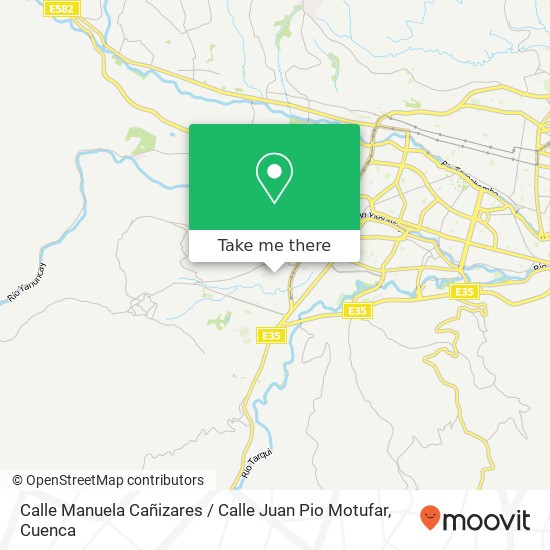 Calle Manuela Cañizares / Calle Juan Pio Motufar map