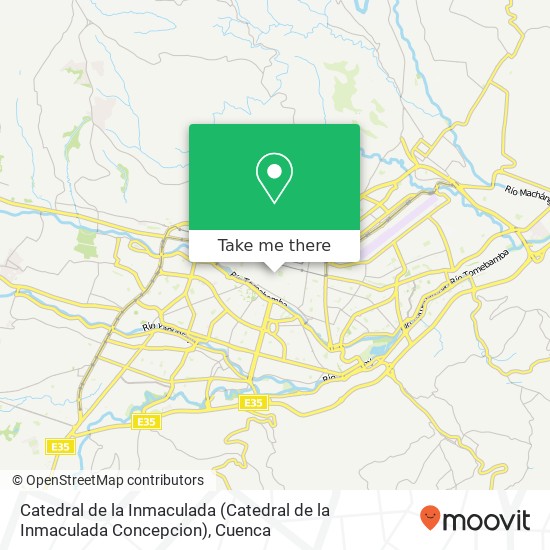 Mapa de Catedral de la Inmaculada