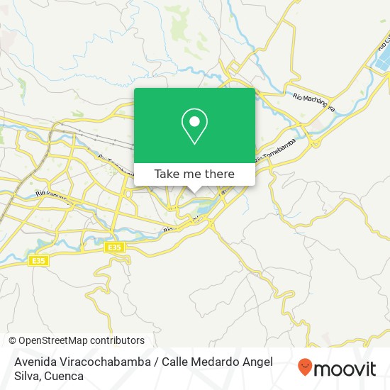 Avenida Viracochabamba / Calle Medardo Angel Silva map